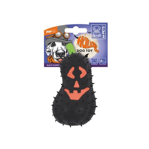 Juguete Calabaza color Negro para perros linea Hallowen M-Pets