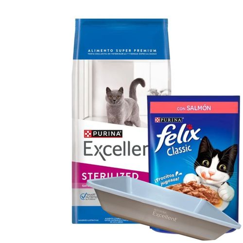 Excellent Gato Castrado x 7,5 kg