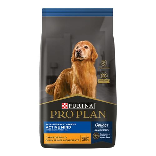 Pro Plan Perro Active Mind 7+ Raza Mediana/Grande x 15 kg