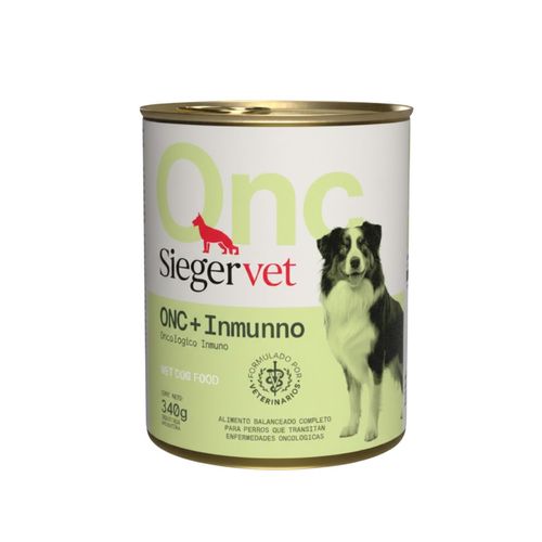 Sieger Vet Perro Onc + Inmuno Lata x 340 gr