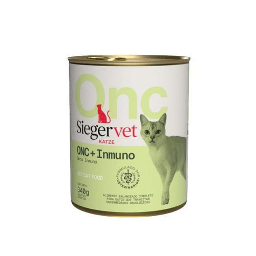 Sieger Vet Gato Onc + Inmuno Lata x 340 gr