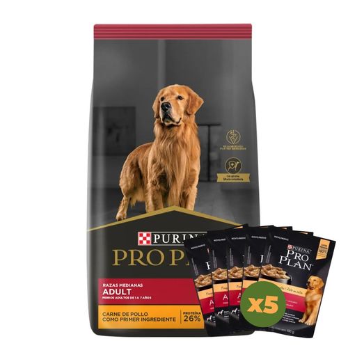 Pro Plan Perro Adulto Raza Mediana x 15 kg