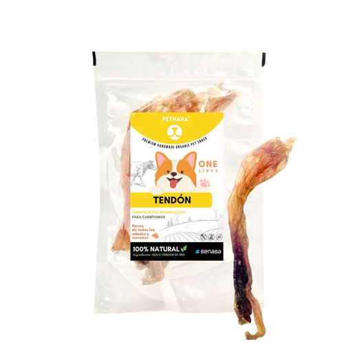 Snack de Tendón Deshidratado Para Perros Petnara x 90 gr